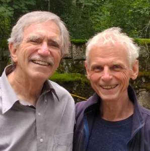 James und Bernhard in Finnland